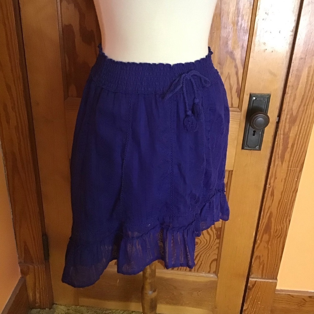 Aeropostale bright summer hippie chic skirt - Picture 13 of 15